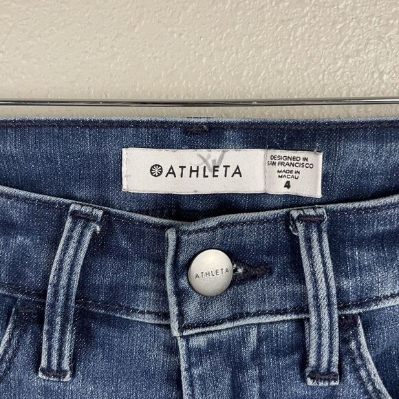 Athleta Womens 4 Sculptek Ultra Skinny Stretch Jeans - Picture 2 of 4